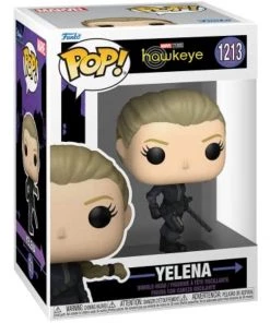 Funko Pop! Marvel: Hawkeye - Yelena Vinyl Bobblehead Figure W/ Protector