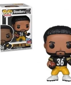Funko POP! NFL JEROME BETTIS Steelers Figure #117 W/ Protector