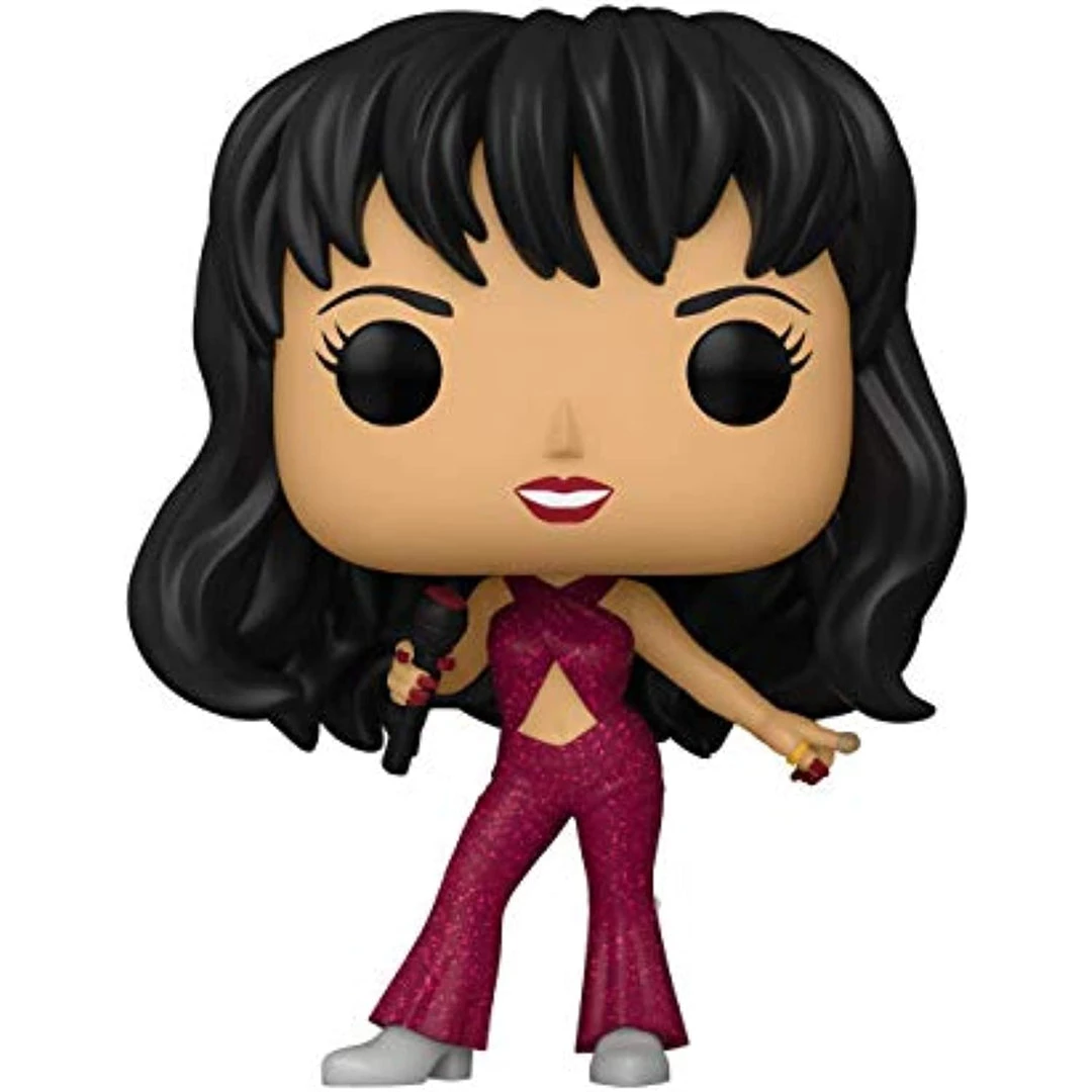 Funko Pop! Rocks: Selena (Burgundy Outfit) Figure W/ Protector 3 Funko Pop! Rocks: Selena (Burgundy Outfit) Figure W/ Protector