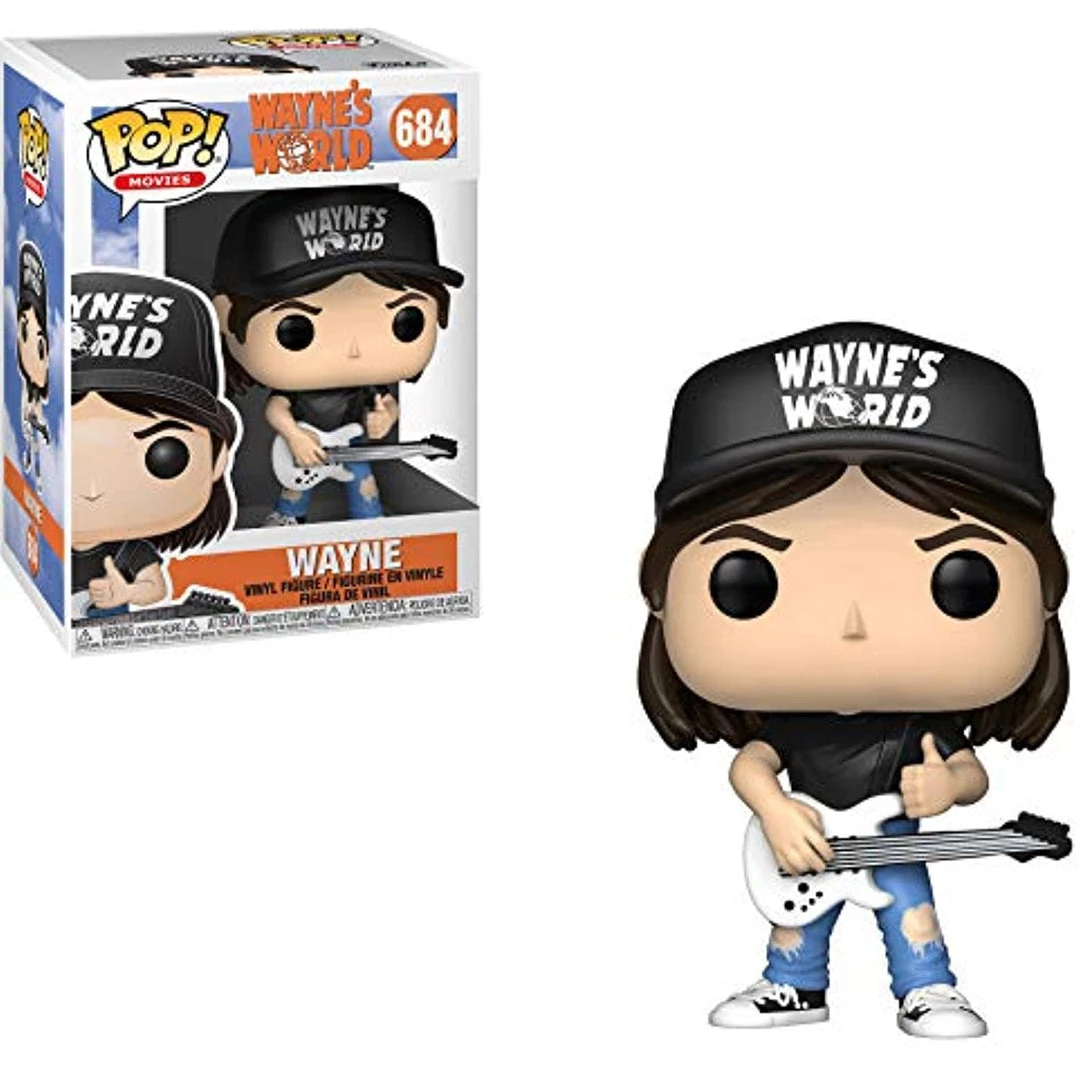 Funko Pop Movies: Wayne's World - Wayne Collectible Figure W/Protector 3 Funko Pop Movies: Wayne's World - Wayne Collectible Figure W/Protector