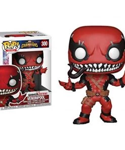 Funko Pop Games: Marvel Contest Of Champions - Venompool Bobble-Head W/ Protecto