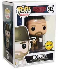 Toystops Funko POP! TV: Stranger Things JIM HOPPER CHASE Figure #512 W/ Protector