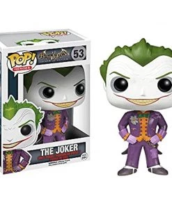 Funko POP! Heroes: Batman Arkham Asylum THE JOKER Figure #53 W/ Protector