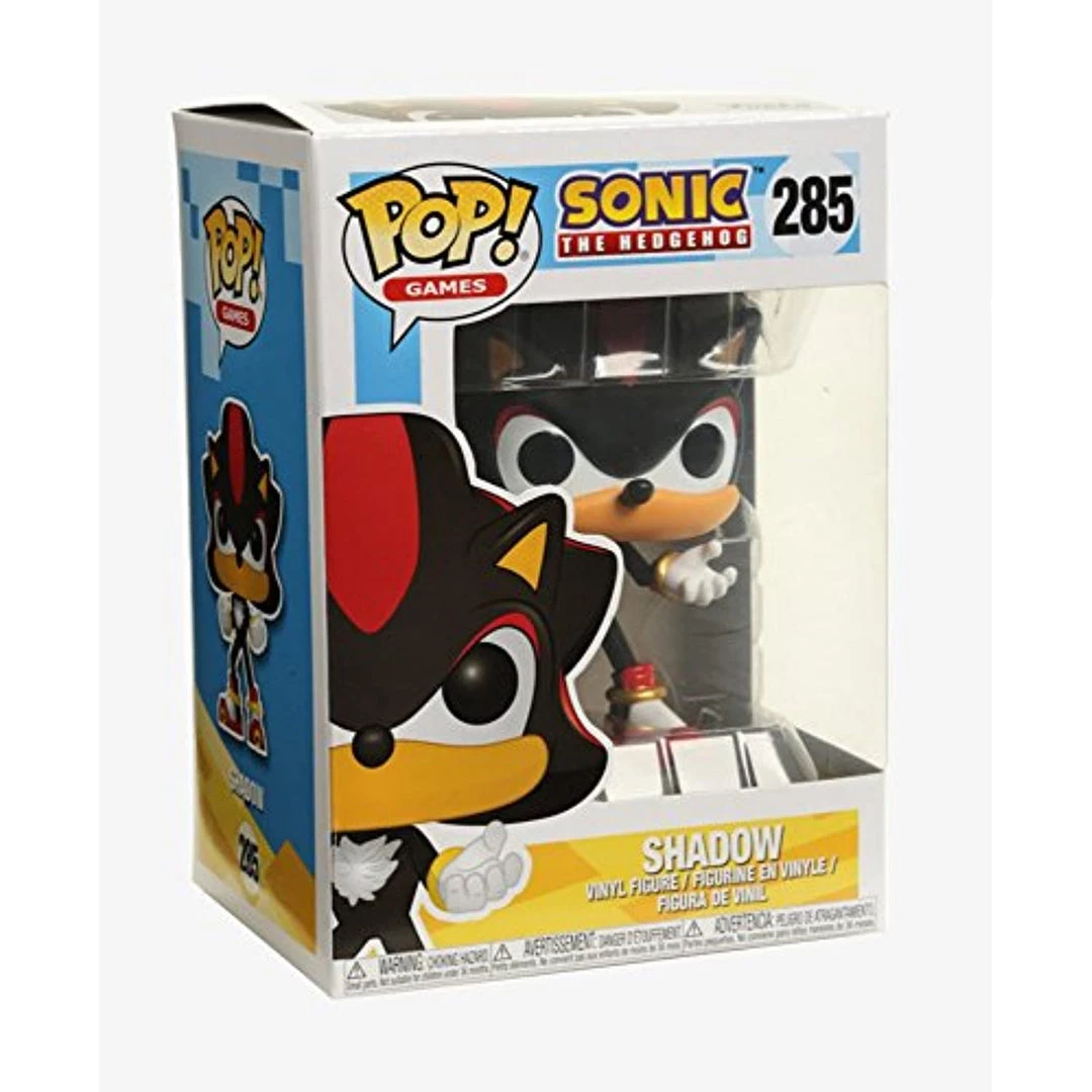 Funko Pop! Games: Sonic - Shadow Collectible Toy,Multi-colored 4 Funko Pop! Games: Sonic - Shadow Collectible Toy,Multi-colored