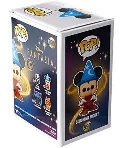 Funko Pop Disney Fantasia: Sorcerer Mickey Vinyl Figure #51938 W/ Protector