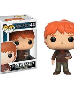 Funko POP! Harry Potter RON WEASLEY With Scabbers Figure #44 W/ Protector