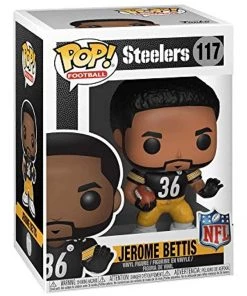 Funko POP! NFL JEROME BETTIS Steelers Figure #117 W/ Protector
