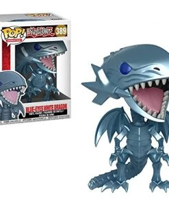 Funko POP! Animation: Yu-Gi-Oh! BLUE-EYES WHITE DRAGON Figure #389 W/ Protector