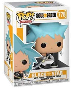 Toystops FUNKO POP! ANIMATION: Soul Eater - Black Star Figure W/ Protector