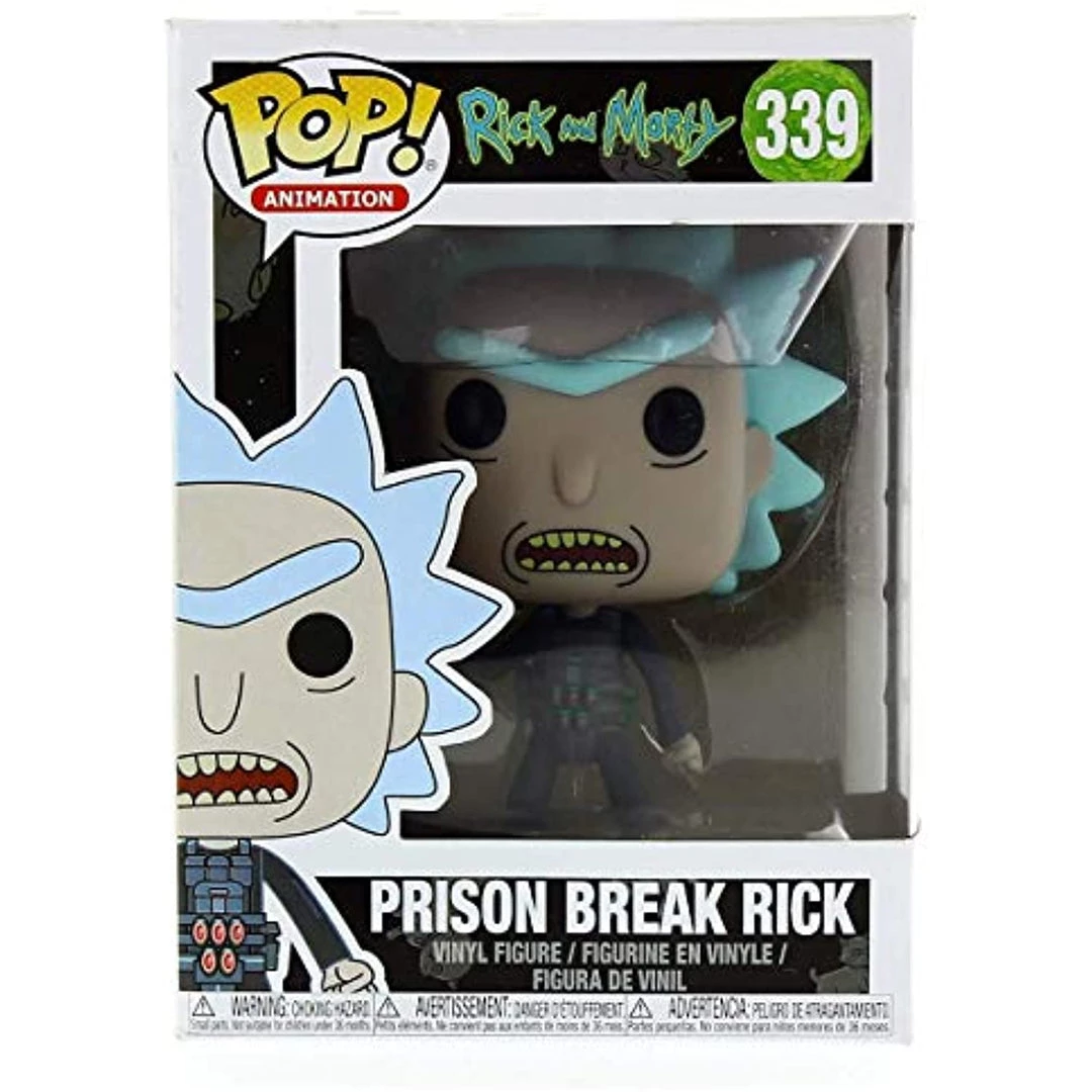 Funko Pop! Animation: Rick & Morty - Prison Escape Rick Figure W/Protector 5 Funko Pop! Animation: Rick & Morty - Prison Escape Rick Figure W/Protector