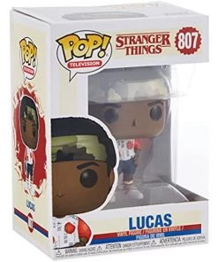 Funko Pop Television: Stranger Things - Lucas Vinyl Figure #38530 W/ Protector
