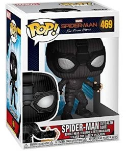 Funko POP! Marvel Spider-Man SPIDER-MAN Stealth Suit Figure #469 W/ Protector