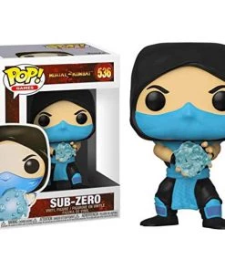 Funko Pop! Games: Mortal Kombat - Sub - Zero Figure W/ Protector