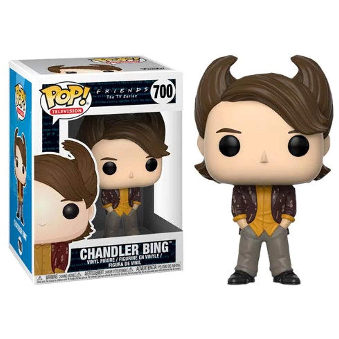 Funko Pop Television: Friends - 80's Hair Chandler Figure W/Protector 5 Funko Pop Television: Friends - 80's Hair Chandler Figure W/Protector