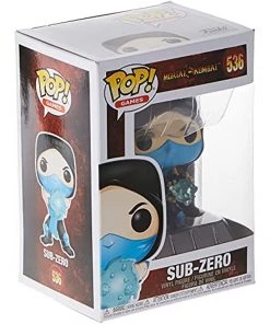 Funko Pop! Games: Mortal Kombat - Sub - Zero Figure W/ Protector