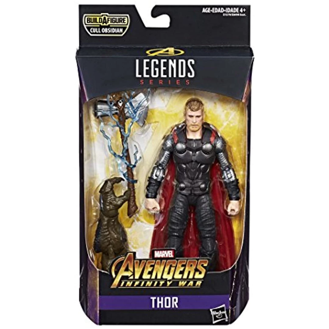 Hasbro Action Figures Marvel Avengers Legends Series Infinity War THOR 6" Action Figure 4 Hasbro Action Figures Marvel Avengers Legends Series Infinity War THOR 6" Action Figure