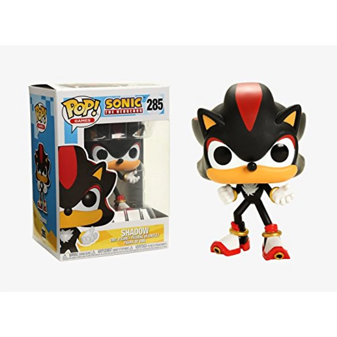 Funko Pop! Games: Sonic - Shadow Collectible Toy,Multi-colored 5 Funko Pop! Games: Sonic - Shadow Collectible Toy,Multi-colored