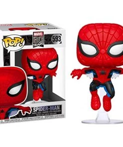 Funko Pop! Marvel 80th - First Appearance Spiderman Figure W/ Protector Playsets & Toys 10 Funko Pop! Marvel 80th - First Appearance Spiderman Figure W/ Protector Playsets & Toys