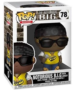 Funko Pop Rocks: Music Notorious B.I.G. With Jersey 78 31554 W/ Protector