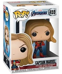 Funko POP! Marvel: Avengers Endgame CAPTAlN MARVEL Figure #459 W/ Protector