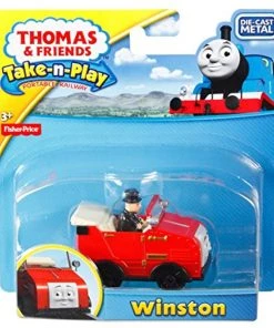 Fisher-Price Fisher Price FP Thomas & Friends Take-n-Play WINSTON Track Inspection Die-cast Metal NEW 99B5