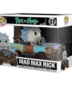 Funko Pop! Rides: Rick & Morty - Mad Max Rick Figure W/Protector