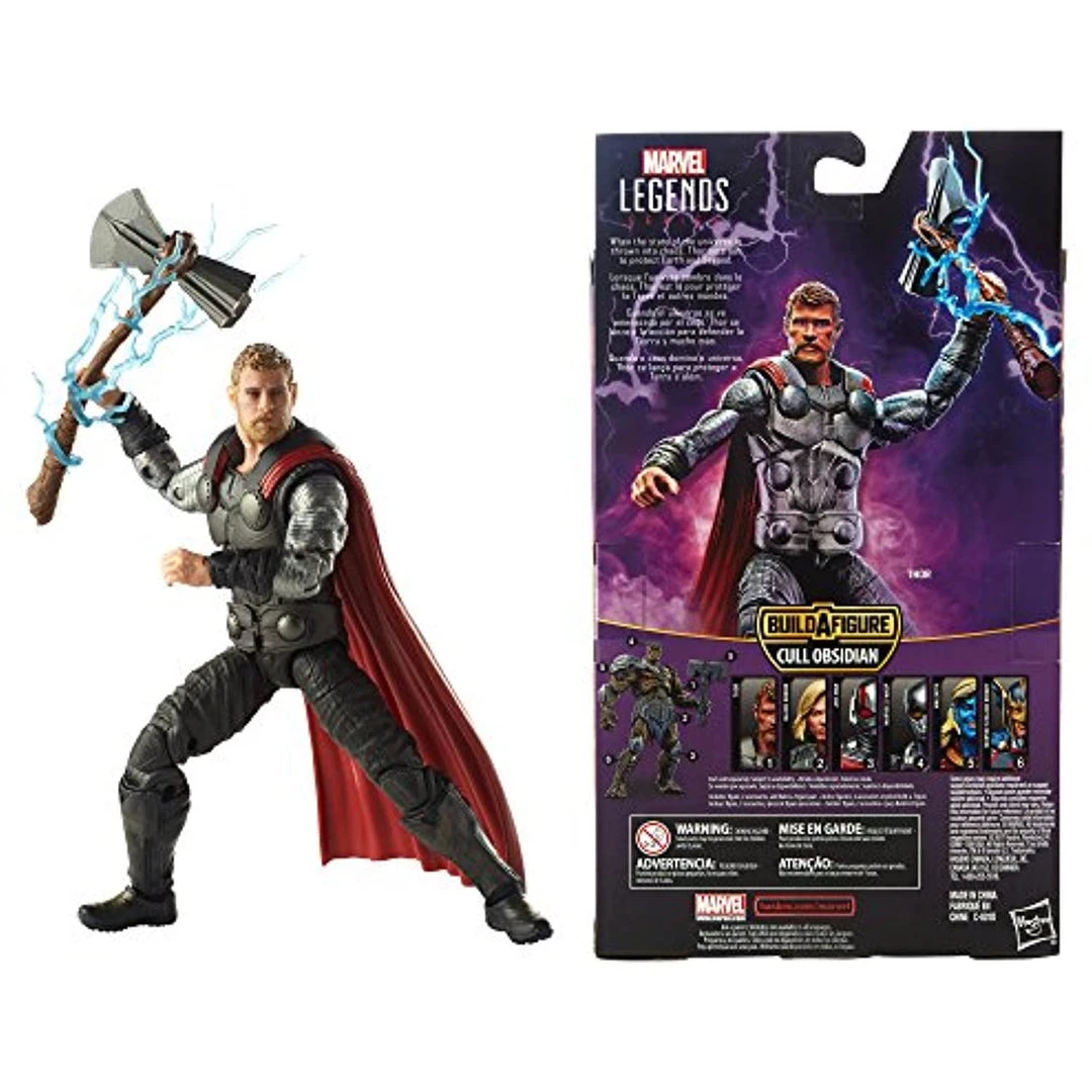 Hasbro Action Figures Marvel Avengers Legends Series Infinity War THOR 6" Action Figure 8 Hasbro Action Figures Marvel Avengers Legends Series Infinity War THOR 6" Action Figure