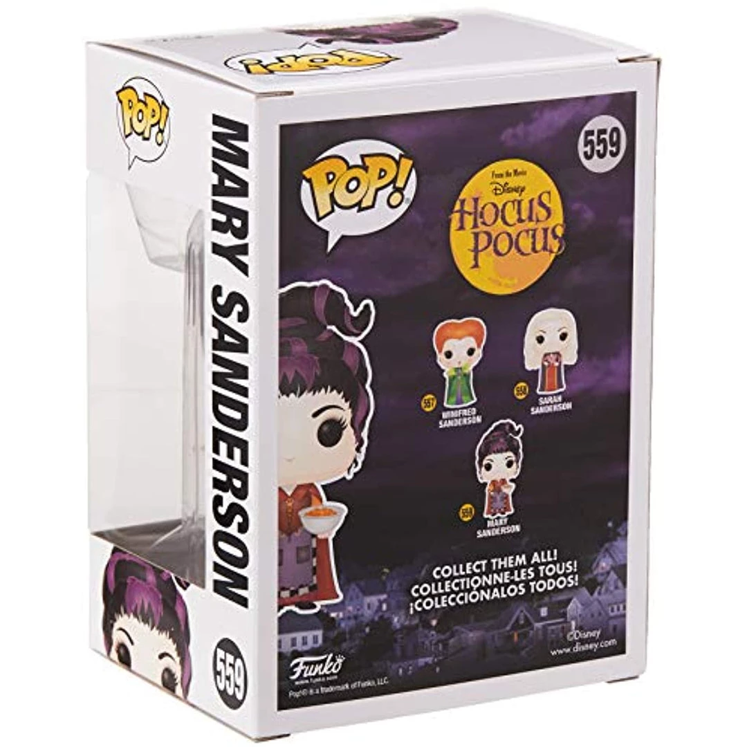 Funko POP! Disney: Hocus Pocus MARY SANDERSON Figure #559 W/ Protector 6 Funko POP! Disney: Hocus Pocus MARY SANDERSON Figure #559 W/ Protector