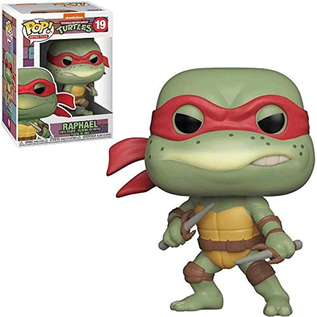 Funko Pop! Retro Toys: Teenage Mutant Ninja Turtles - Raphael Playsets & Toys 4 Funko Pop! Retro Toys: Teenage Mutant Ninja Turtles - Raphael Playsets & Toys