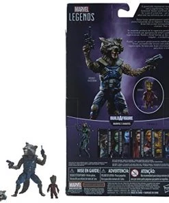 Marvel Guardians Of The Galaxy Legends Series Rocket Raccoon, 6-inch
