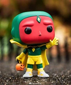 Funko Pop! Marvel: WandaVision - Halloween Vision Figure W/ Protector