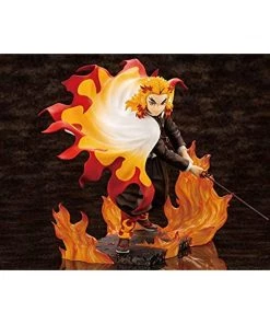 Kotobukiya Demon Slayer: Kimetsu No Yaiba: Kyojuro Rengoku ArtFX J Statue,