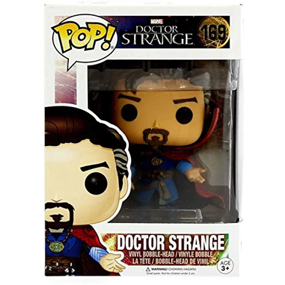 Funko POP Marvel Dr. Strange Bobblehaed Figure W/ Protector Playsets & Toys 5 Funko POP Marvel Dr. Strange Bobblehaed Figure W/ Protector Playsets & Toys