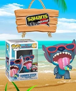 Funko POP! Disney: Lilo & Stitch - Summer Stitch [Scented] #636 Exclusive