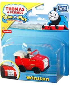 Fisher-Price Fisher Price FP Thomas & Friends Take-n-Play WINSTON Track Inspection Die-cast Metal NEW 99B5