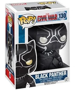 Toystops Funko POP! Marvel: Civil War BLACK PANTHER Figure #130 W/ Protector