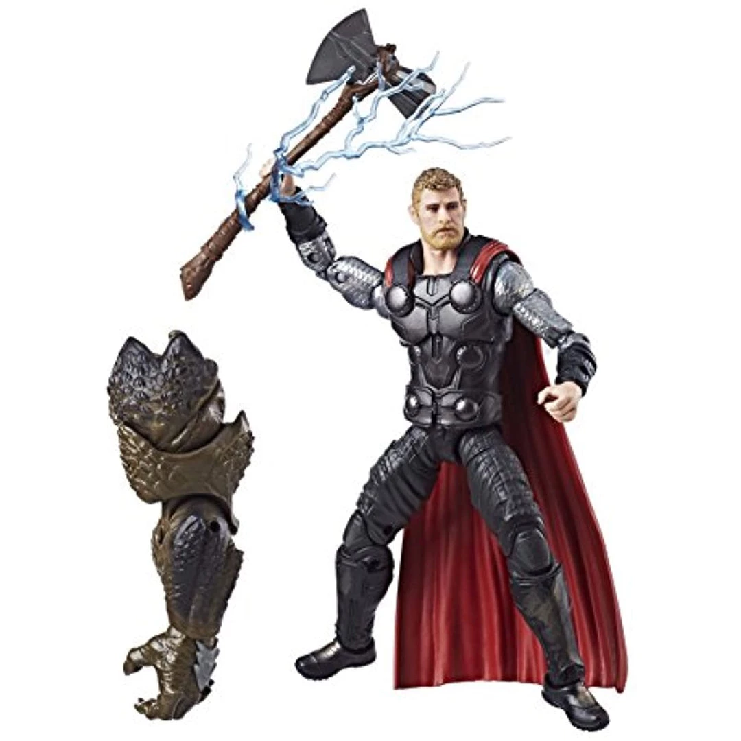 Hasbro Action Figures Marvel Avengers Legends Series Infinity War THOR 6" Action Figure 3 Hasbro Action Figures Marvel Avengers Legends Series Infinity War THOR 6" Action Figure