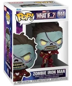 Funko Pop! Marvel: What If? Zombie Iron Man Bobblehead W/ Protector