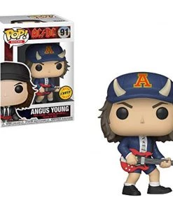 Funko POP! Rocks: AC/DC ANGUS YOUNG Figure #91 W/ Protector