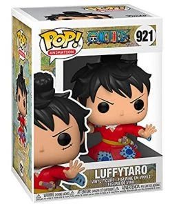 Funko Pop! Animation: One Piece - Luffy In Kimono Figure W/ Protector