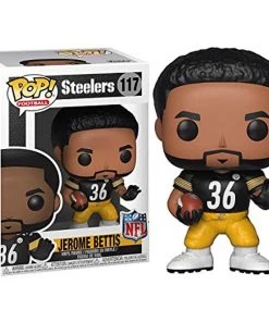 Funko POP! NFL JEROME BETTIS Steelers Figure #117 W/ Protector 7 Funko POP! NFL JEROME BETTIS Steelers Figure #117 W/ Protector
