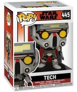 New Funko Pop! Star Wars: Bad Batch - Tech Figure W/ Protector