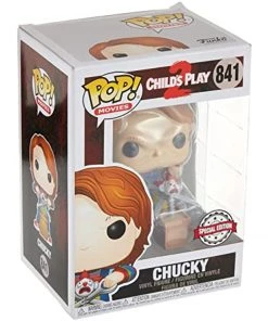 Pop Movies 3.75 Inch Action Figure Child's Play 2 - Chucky With Buddy & Scissors #841 Action Figures