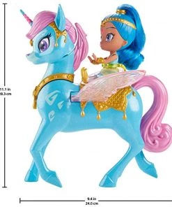 Fisher-Price Nickelodeon Shimmer & Shine Magical Flying Zahracorn Shine Playsets & Toys