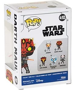 Funko POP! Star Wars: Clone Wars Wave 2 DARTH MAUL Figure #410 W/ Protector 9 Funko POP! Star Wars: Clone Wars Wave 2 DARTH MAUL Figure #410 W/ Protector