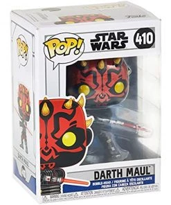 Funko POP! Star Wars: Clone Wars Wave 2 DARTH MAUL Figure #410 W/ Protector 8 Funko POP! Star Wars: Clone Wars Wave 2 DARTH MAUL Figure #410 W/ Protector