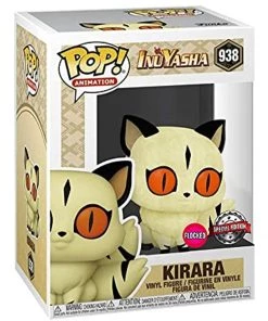 Funko Inuyasha Pop! Animation Kirara (Flocked) Figure W/ Protector