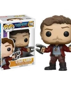 Funko POP! Movies: Guardians Of The Galaxy 2 STAR-LORD Figure #198 W/ Protector