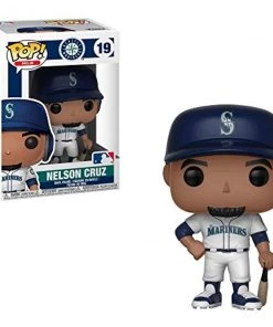 Funko POP! MLB Seattle Mariners NELSON CRUZ Figure #19 W/ Protector