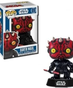 Funko POP! Star Wars DARTH MAUL Figure #09 DAMAGE BOX